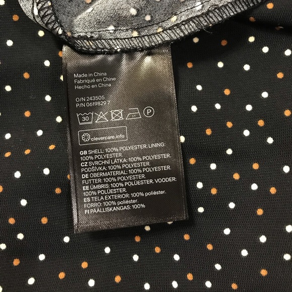 H&M Short Dress, Dotted, Sz 8, NWT! - Picture 6 of 10